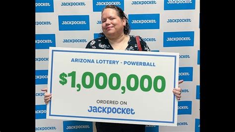 Arizona lottery player wins $1 million in Powerball on .